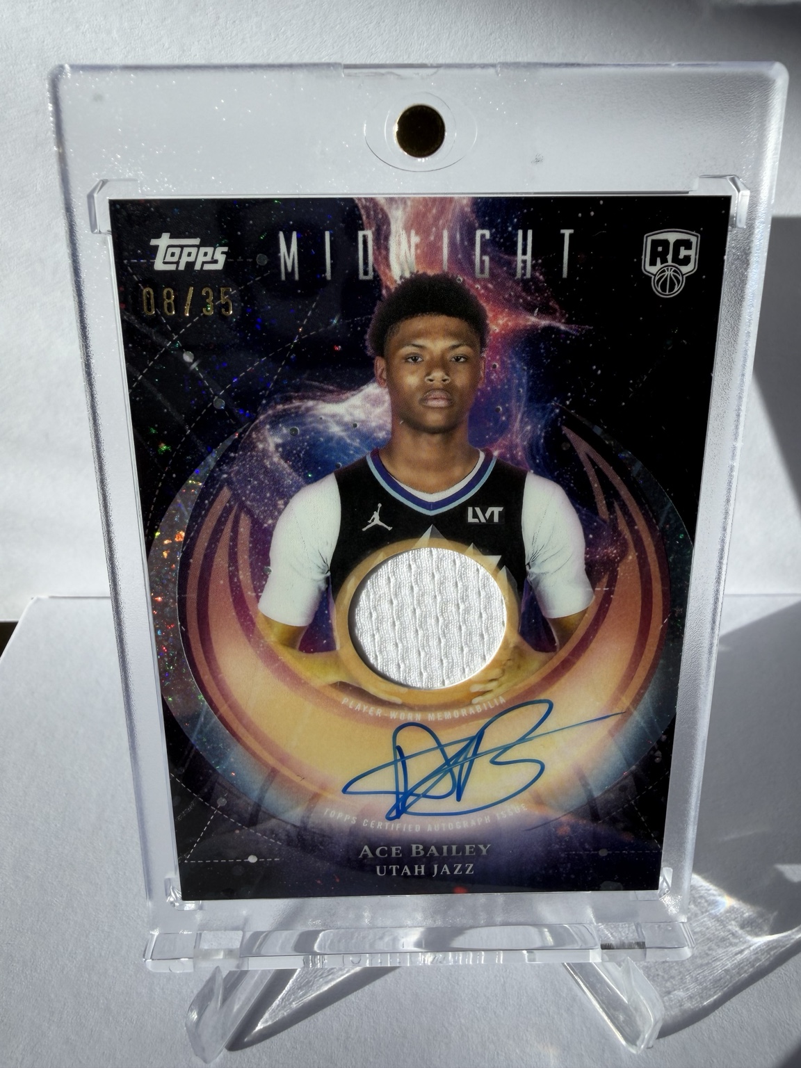 Ace Bailey actual card front